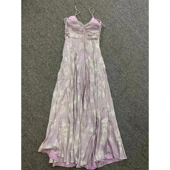 $997 Alexis Womens Purple Spaghetti Strap Sweetheart Neck Lined Maxi Dre… - Picture 11 of 16
